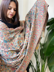 Toosh Woven Kaani Jaal Pashmina Shawl