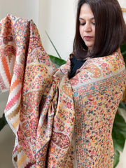 Toosh Woven Kaani Jaal Pashmina Shawl