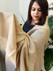 Toosh Pashmina Shawl with Zari