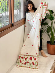 Handmade Kantha Dupatta in Pure Cotton