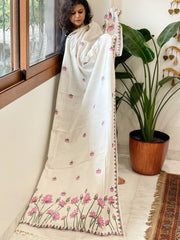 Handmade Kantha Dupatta in Pure Cotton