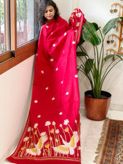 Handmade Kantha Dupatta in Pure Cotton