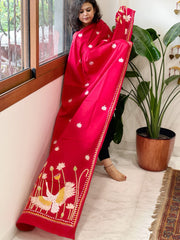 Handmade Kantha Dupatta in Pure Cotton