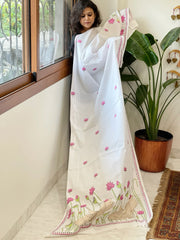 Handmade Kantha Dupatta in Pure Cotton