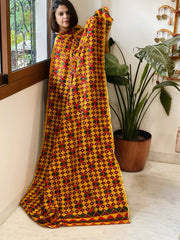 Handmade Phulkari Dupatta in Cotton