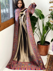 Woven Pure Silk Kaani Dupatta with Zari