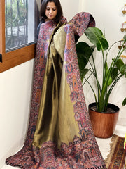 Woven Pure Silk Kaani Dupatta with Zari