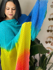 Rai Bandhej Dupatta in Pure Georgette
