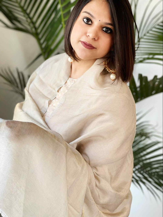 Pashmina Stole with Zari