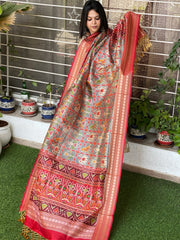 Printed Patola Dupatta in Fine Art Silk