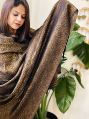 Cola Pashmina Shawl with Zari - Masakalee