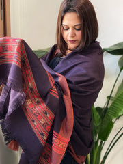 Cola Woven Kullu Woollen Shawl - Masakalee