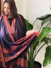 Cola Woven Kullu Woollen Shawl - Masakalee