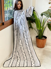 Cotton Patchwork Dupattas with Lace Detailing and Heavy Thread Embroidery - Masakalee