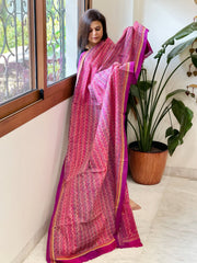 Handmade Kantha Dupatta in Silk - Masakalee