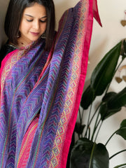 Handmade Kantha Dupatta in Silk - Masakalee