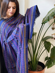 Handmade Kantha Dupatta in Silk - Masakalee