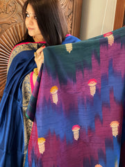 Handwoven Banarasi Suit Set in Pure Silk - Masakalee