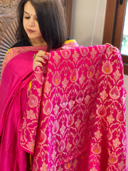 Handwoven Banarasi Suit Set in Pure Silk - Masakalee