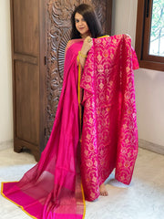 Handwoven Banarasi Suit Set in Pure Silk - Masakalee