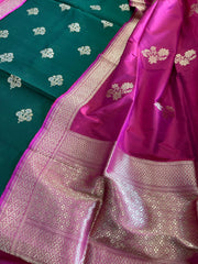 Handwoven Banarasi Suit Set in Pure Silk - Masakalee