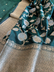 Handwoven Banarasi Suit Set in Pure Silk - Masakalee