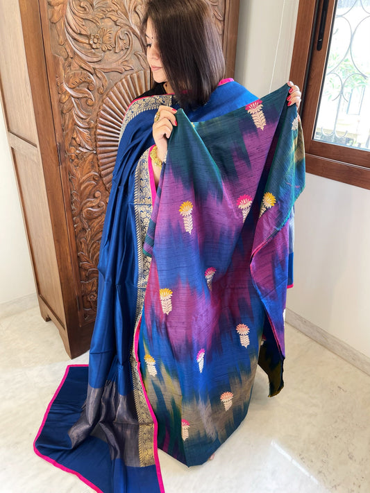 Handwoven Banarasi Suit Set in Pure Silk - Masakalee
