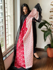 Handwoven Ikat Dupatta in Cotton - Masakalee