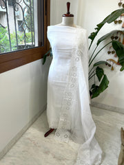 Kota Cotton Suit Set with Cut Work - Masakalee