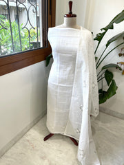 Kota Cotton Suit Set with Cut Work - Masakalee