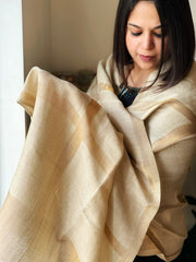 Pashmina Stole with Zari - Masakalee