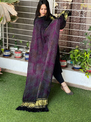 Rai Bandhej Dupatta in Pure Gajji Silk - Masakalee