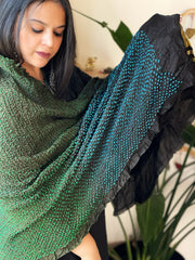 Rai Bandhej Dupatta in Pure Gajji Silk - Masakalee