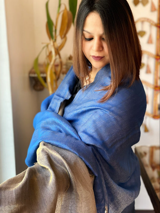 Pashmina Shawl with Zari